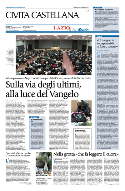 Avvenire - pagina diocesana del 06/11/2022